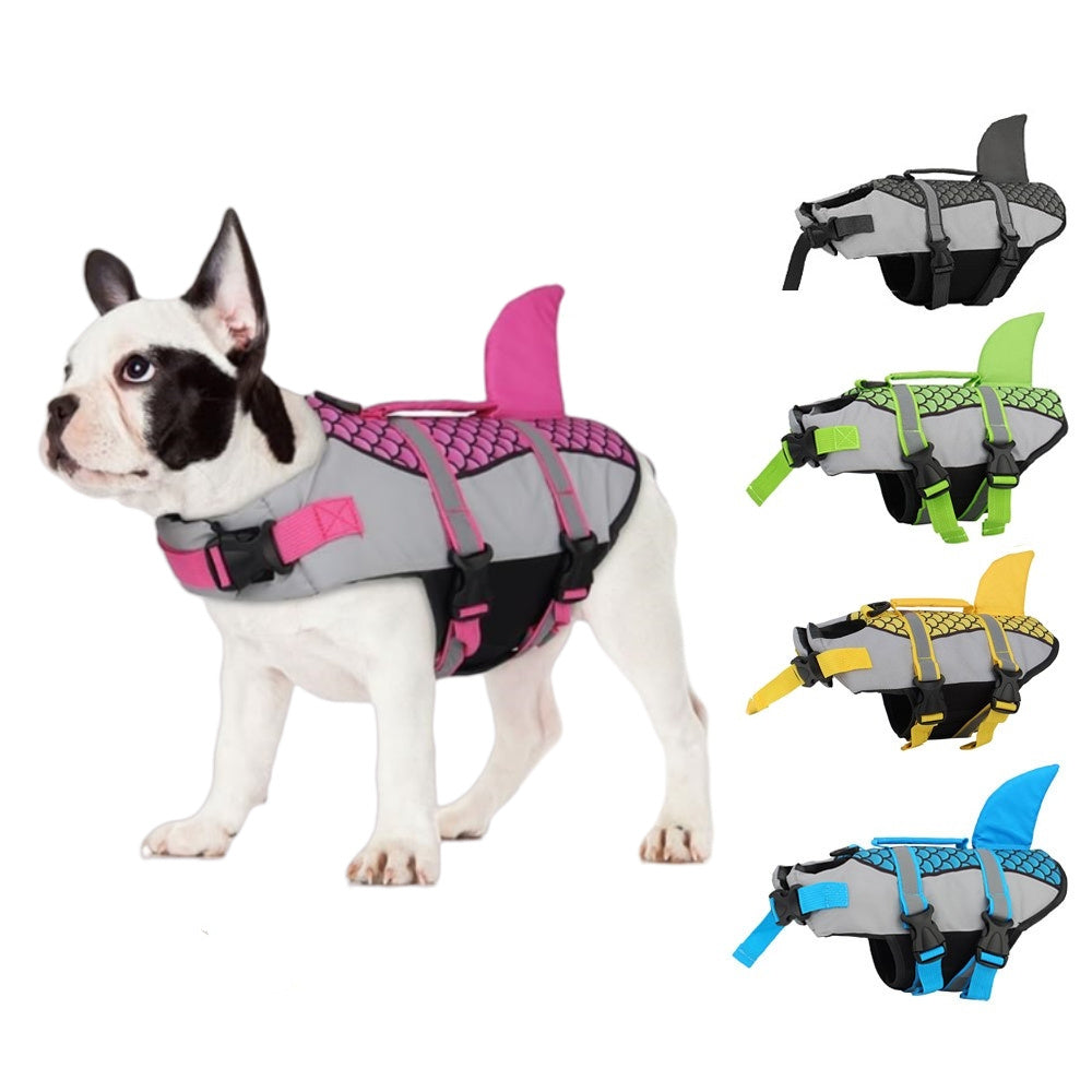 SharkDog Vest - The fun, floaty vest for your shark-dog