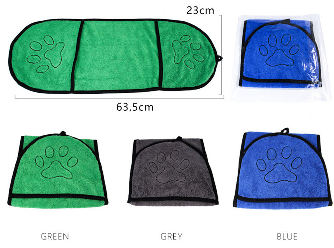 Lightweight Microfiber Dog Towel