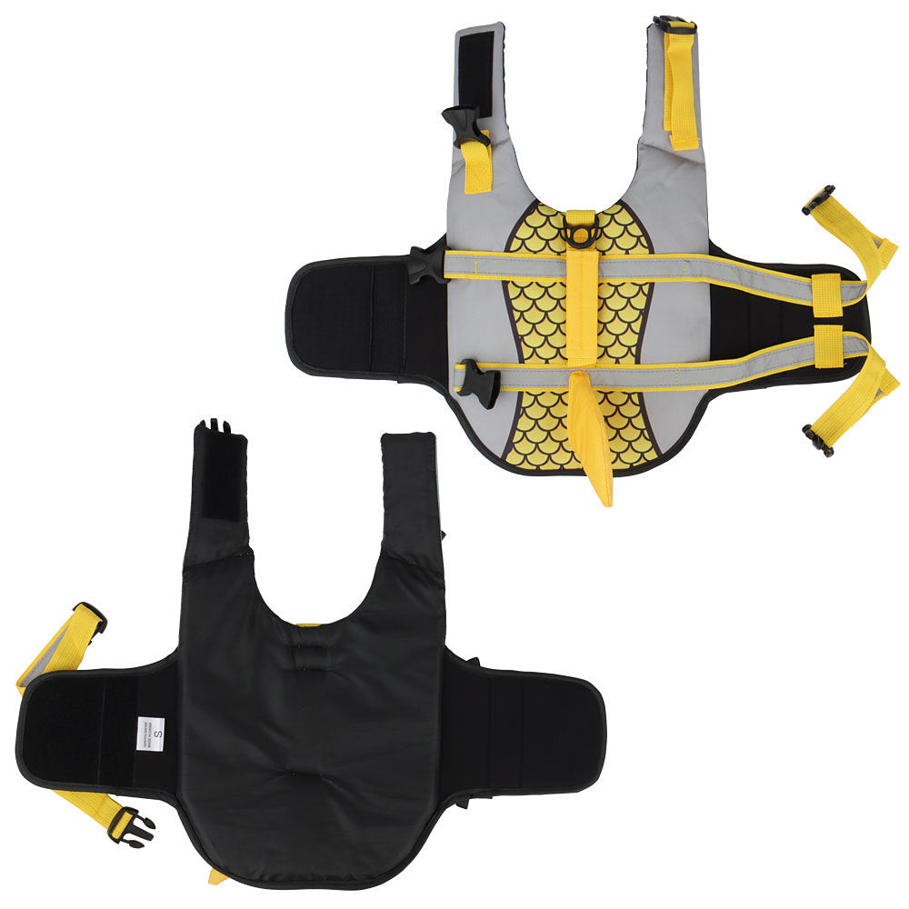 SharkDog Vest - The fun, floaty vest for your shark-dog