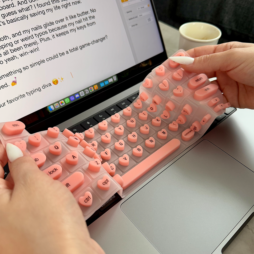 NailType - Keyboard Cover for Long Nails Girls