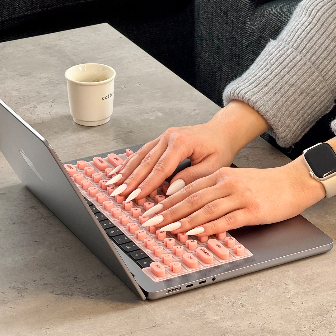 NailType - Keyboard Cover for Long Nails Girls