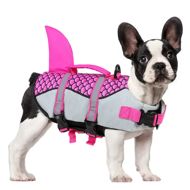 SharkDog Vest - The fun, floaty vest for your shark-dog