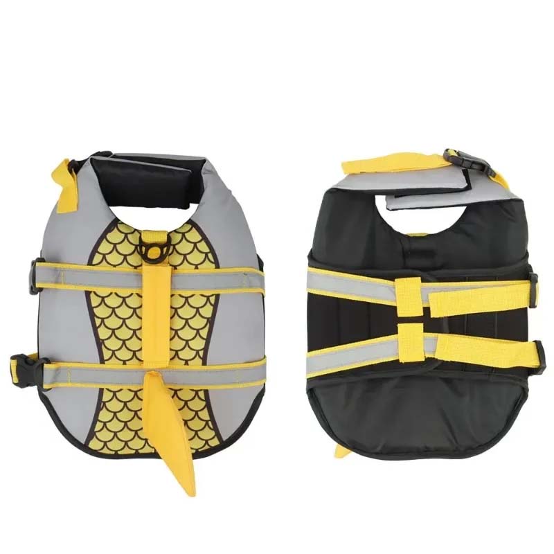 SharkDog Vest - The fun, floaty vest for your shark-dog