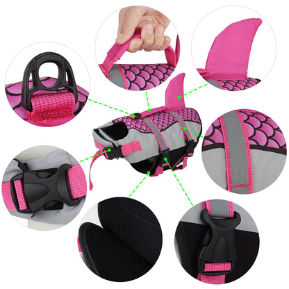 SharkDog Vest - The fun, floaty vest for your shark-dog